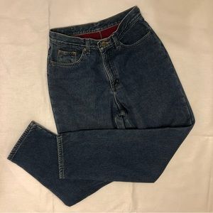 L.L.Bean Double L Flannel lined Jeans